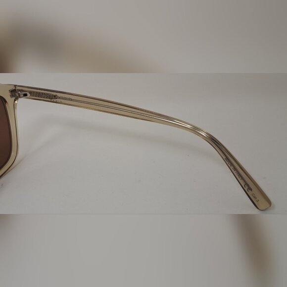 Saint Laurent Womens Sunglasses Transparent Lt Brown Square SL 457 004 53-20-145 - Picture 7 of 14